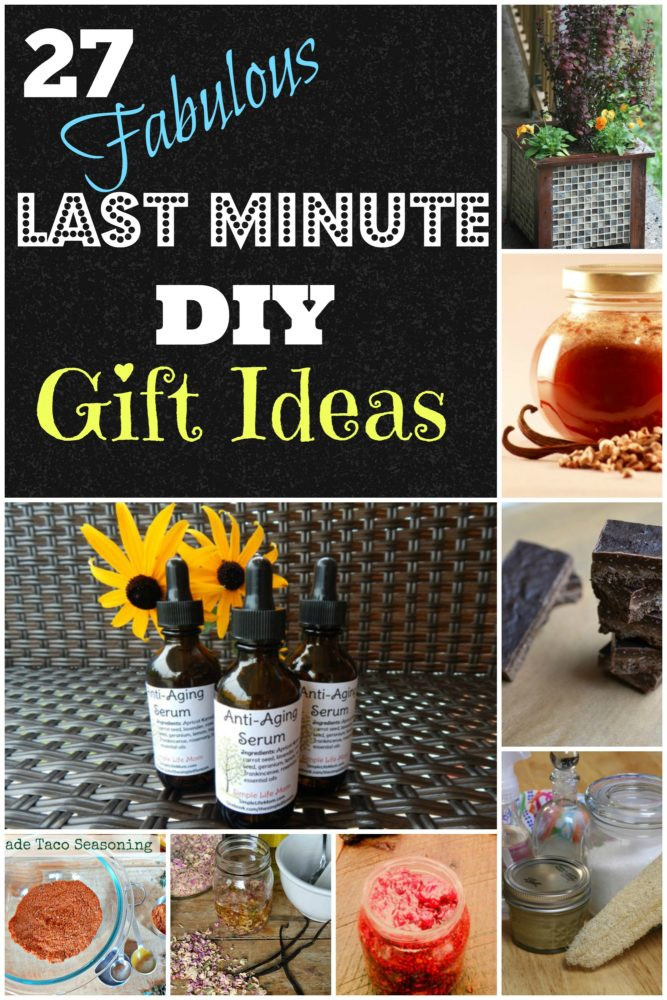 Last Minute DIY Gift Ideas
 27 Last Minute DIY Gift Ideas Simple Life Mom