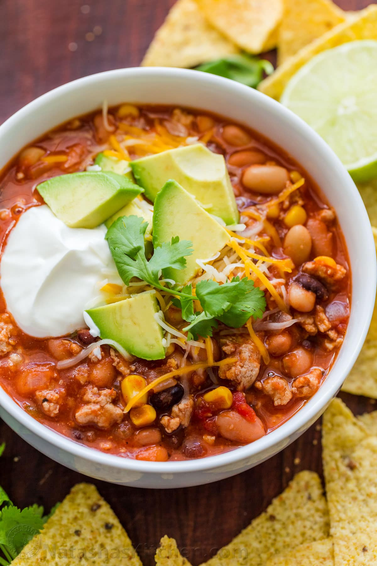 Laura'S Turkey Chili
 Turkey Chili Recipe NatashasKitchen