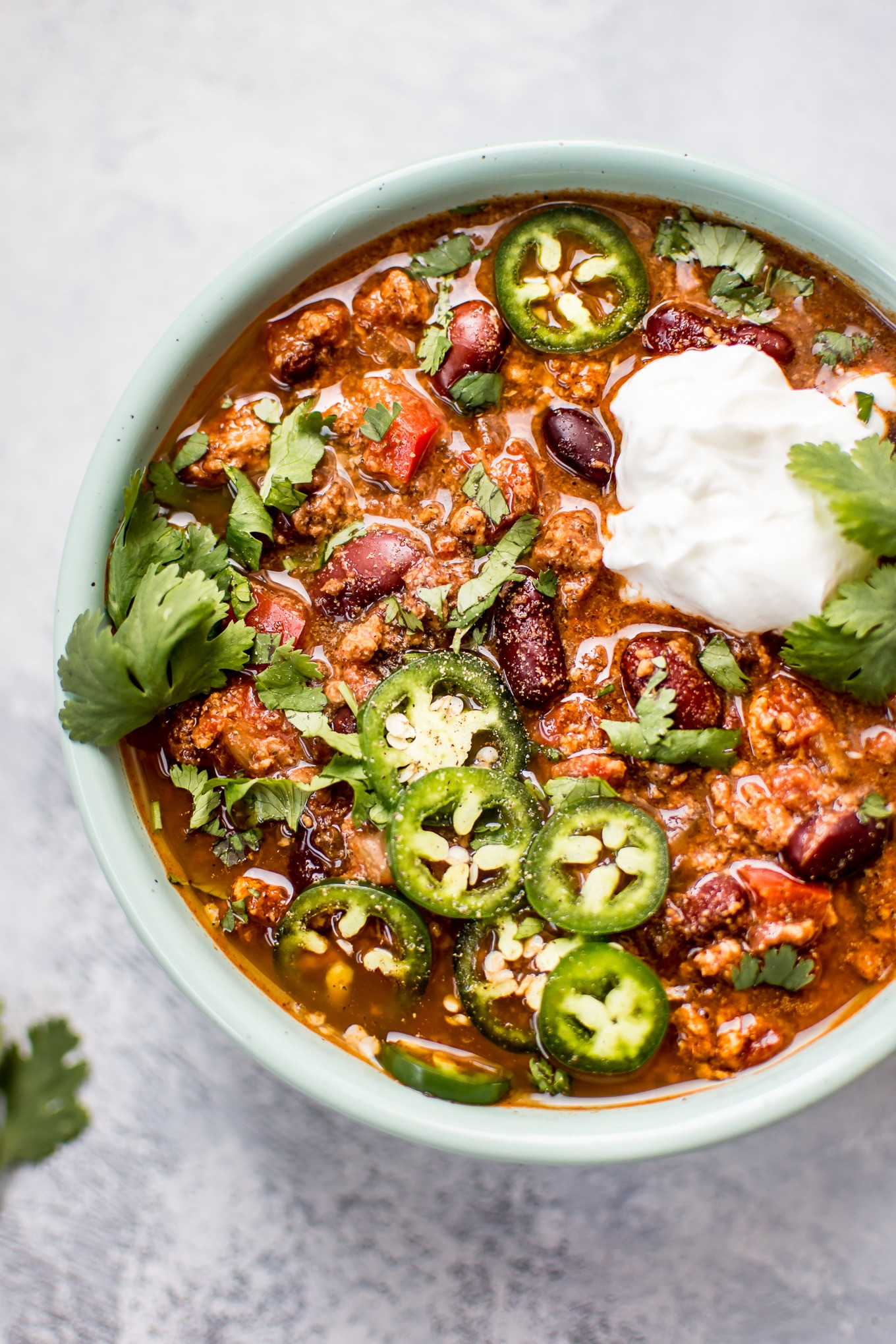 Laura'S Turkey Chili
 Crockpot Turkey Chili • Salt & Lavender