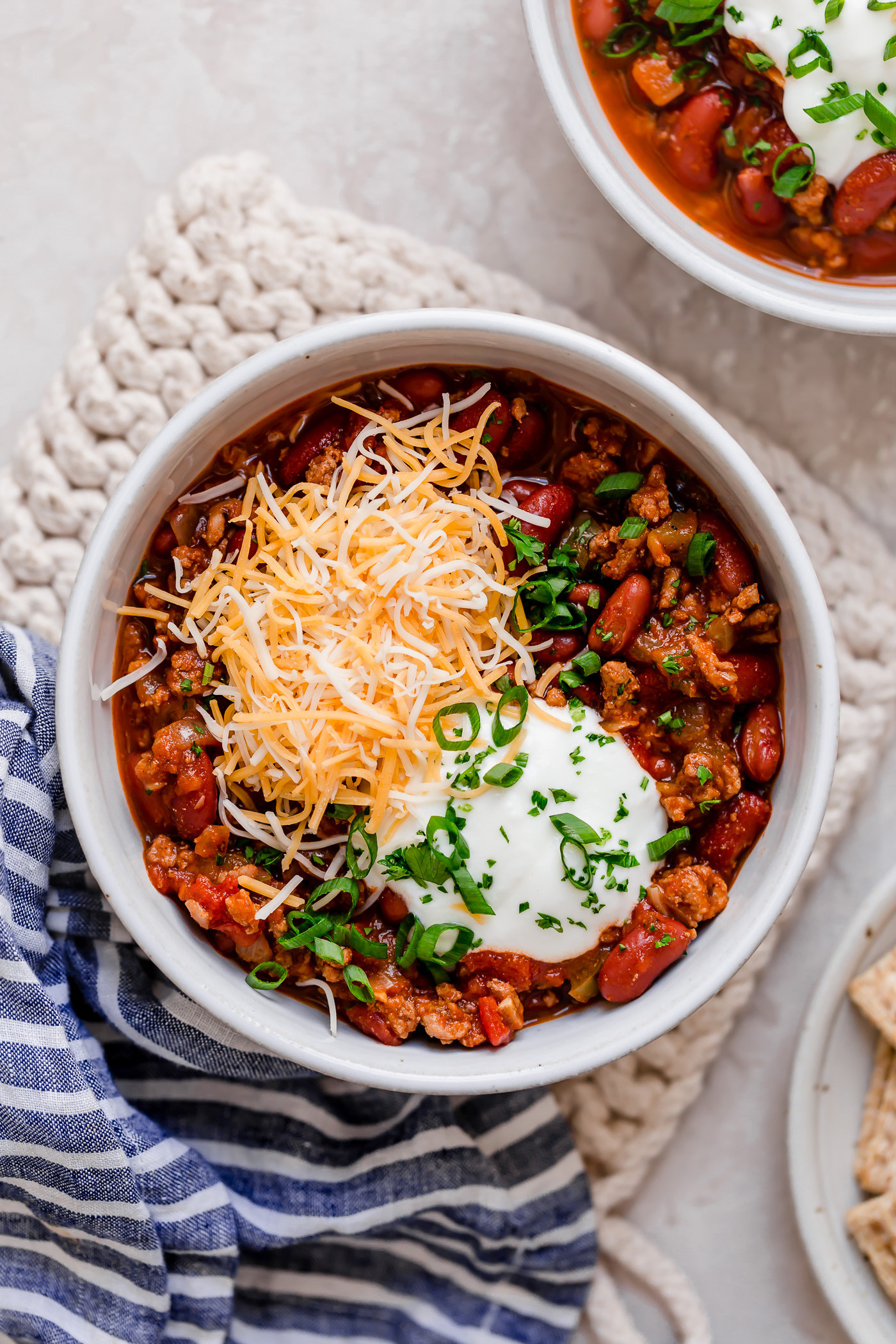 Laura'S Turkey Chili
 Best Turkey Chili Recipe Family Friendly Cooking Classy