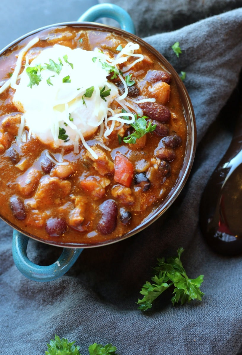 Laura'S Turkey Chili
 Slow Cooker Turkey Chili