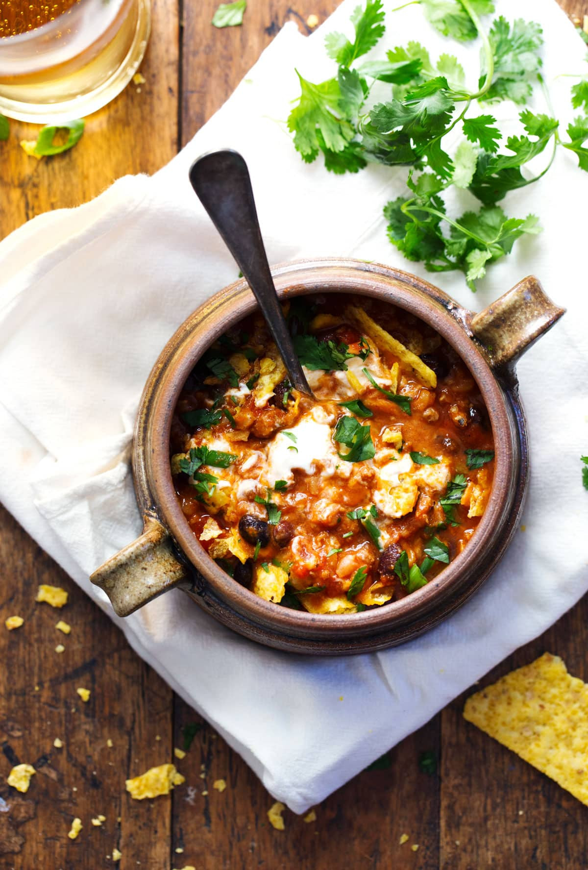 Laura'S Turkey Chili
 30 Minute Spicy Ancho Turkey Chili Recipe Pinch of Yum