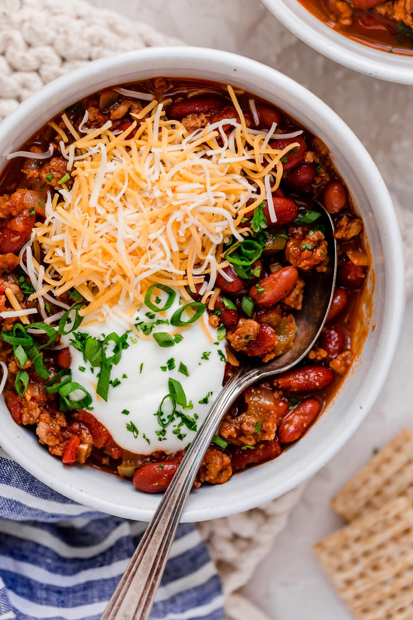 Laura'S Turkey Chili
 Best Turkey Chili Recipe Family Friendly Cooking Classy