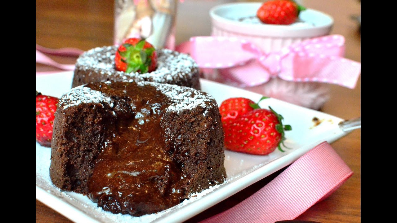 Lava Cake Recipe Microwave
 molten lava cake in microwave with brownie mix