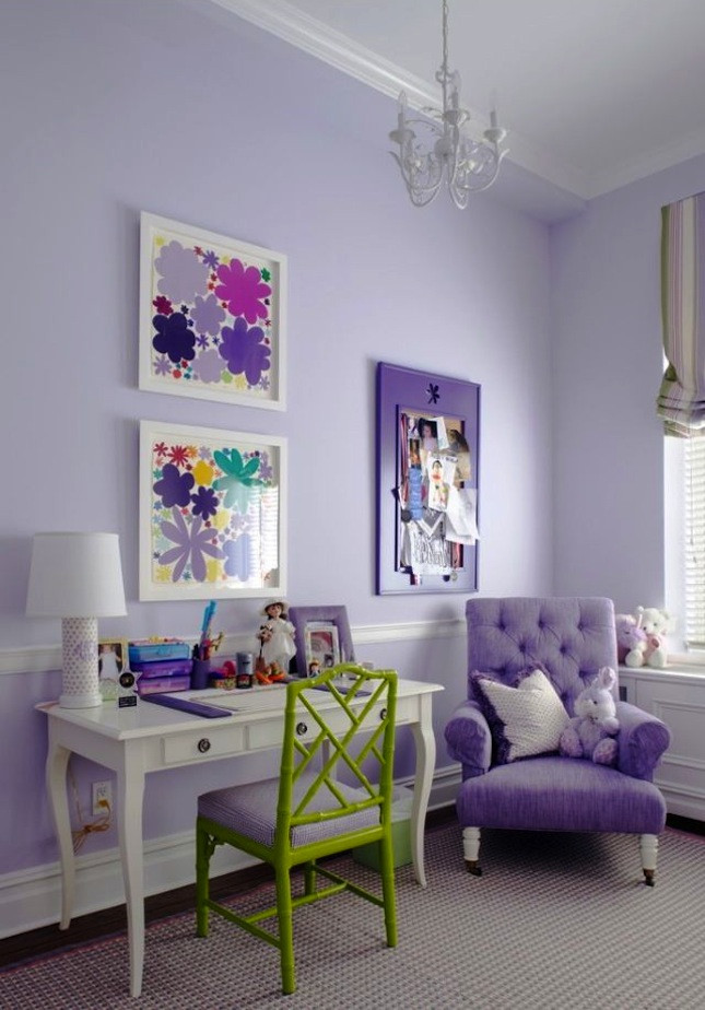 Lavender Bedroom Walls
 40 Lavender Rooms That Will Sweep You Right f Your Feet