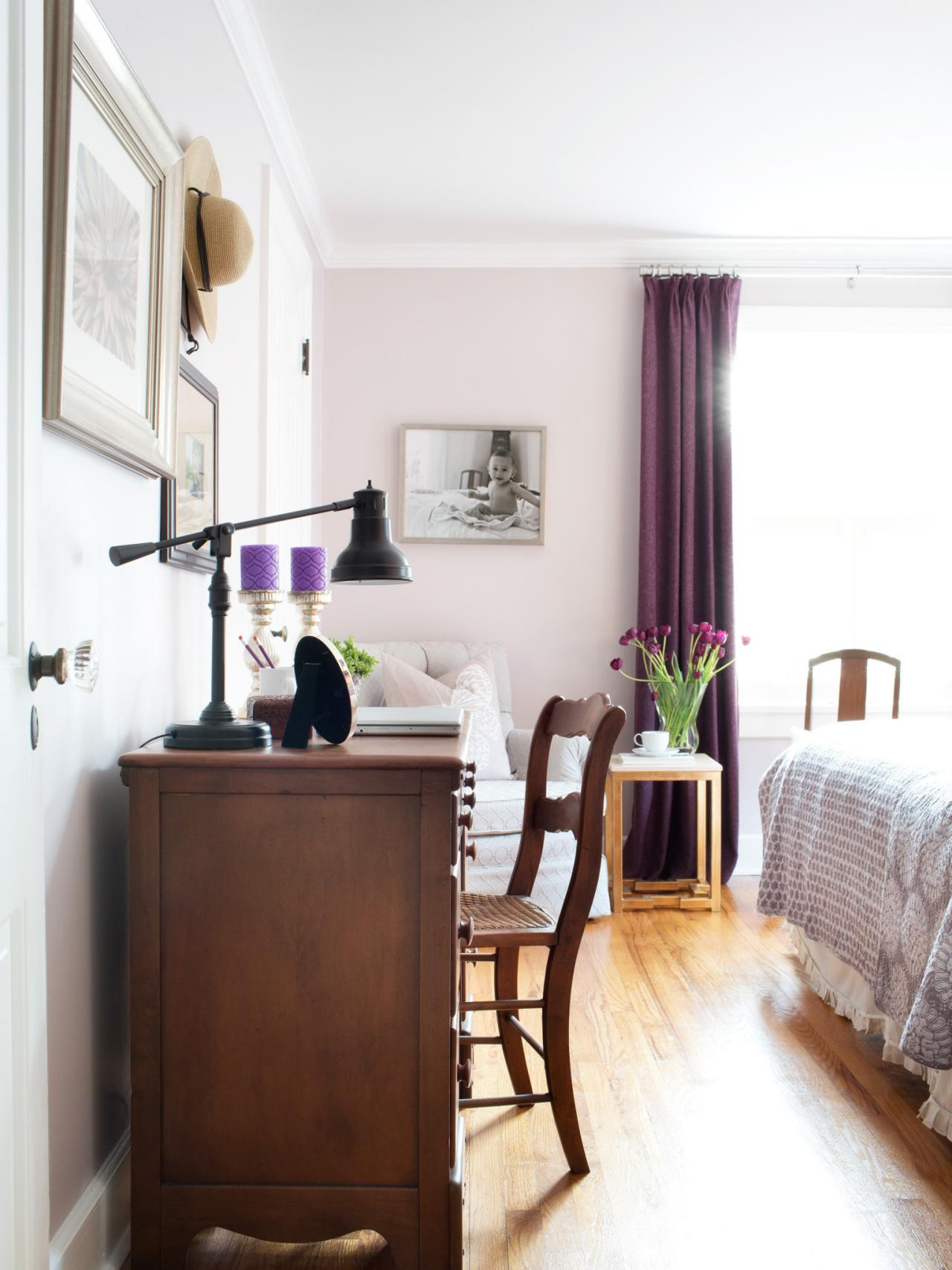 Lavender Bedroom Walls
 10 Bedrooms to Inspire You to Go Lavender