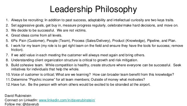Leadership Philosophy Quotes
 Leadership Philosophy