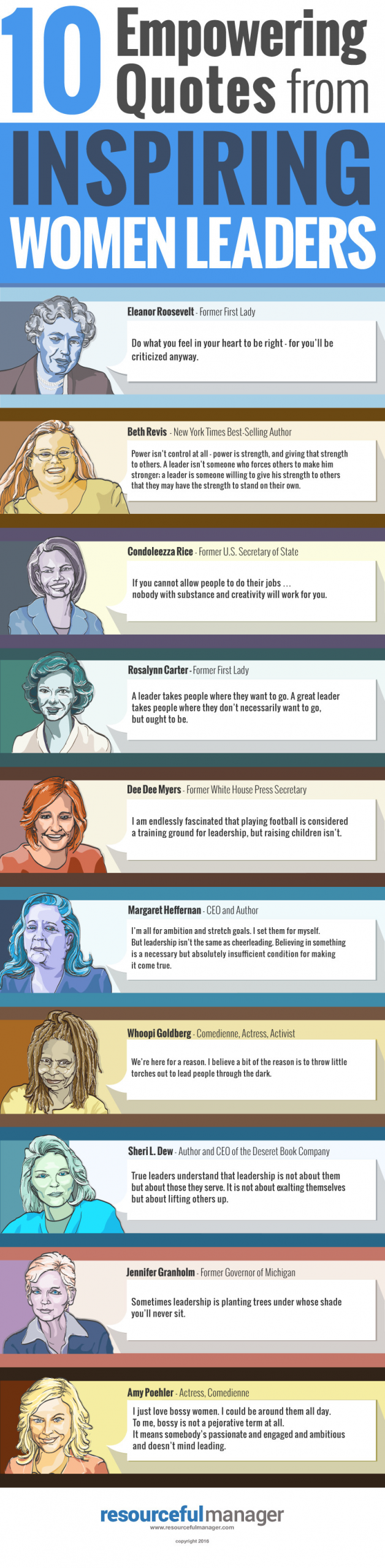 Leadership Quotes By Women
 10 Empowering Quotes from Inspiring Women Leaders