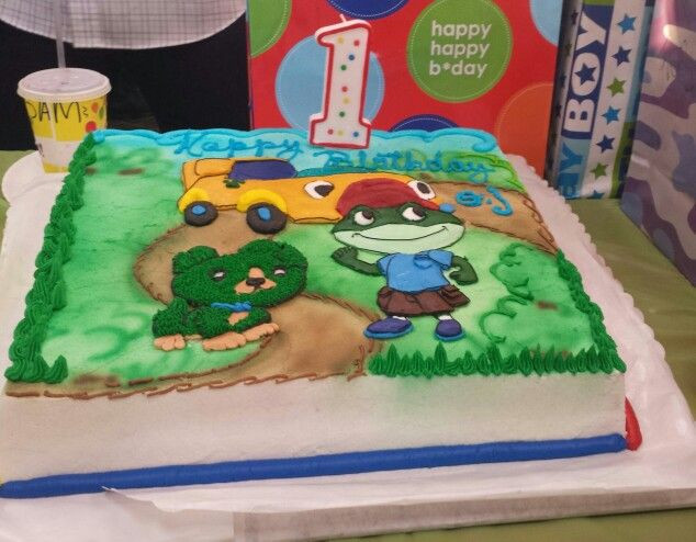 Leapfrog Birthday Cake
 Leapfrog cake Tad Scout & Axle