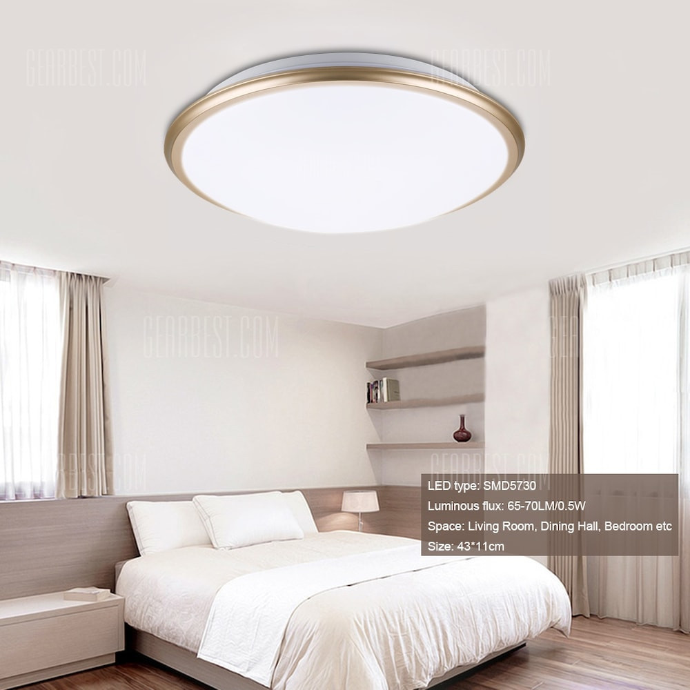 Led Bedroom Ceiling Lights
 Buy Floureon 20W Round LED Ceiling Light 220V 6000