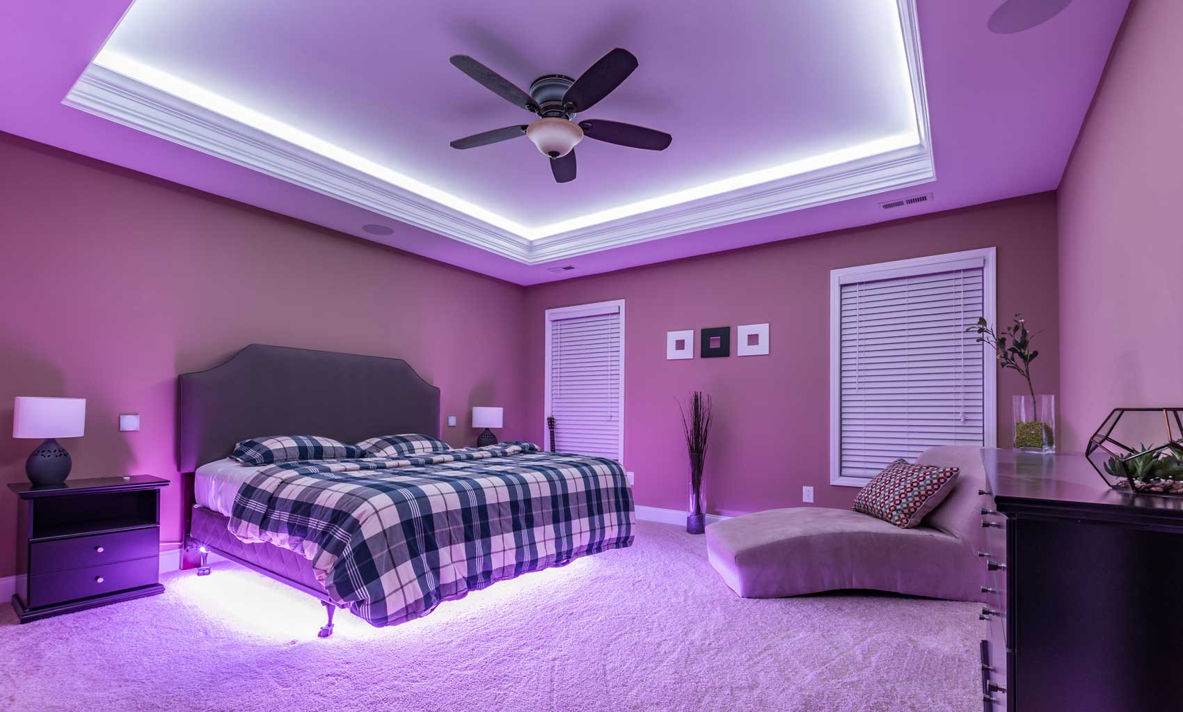 Led Bedroom Ceiling Lights
 Ambient Lighting Utilize LED Lights to Set The Mood
