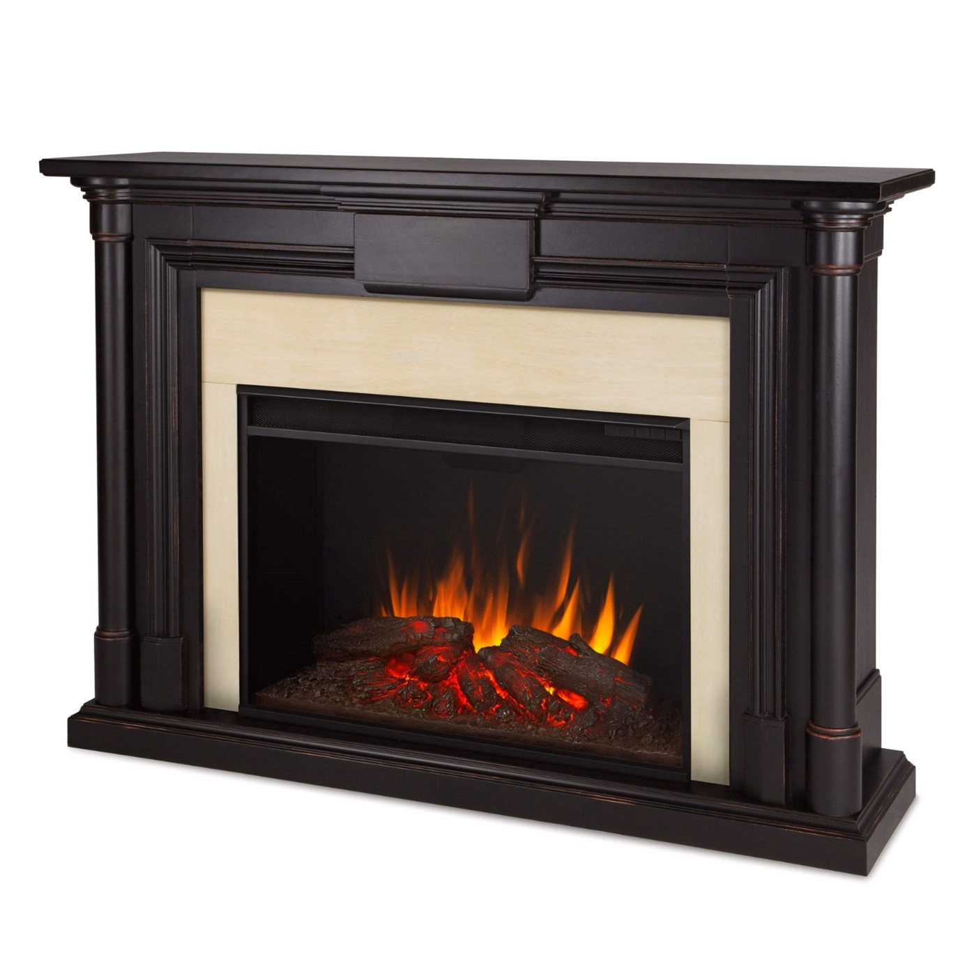 Led Electric Fireplace
 Maxwell Grand Vivid Led Electric Fireplace In Black