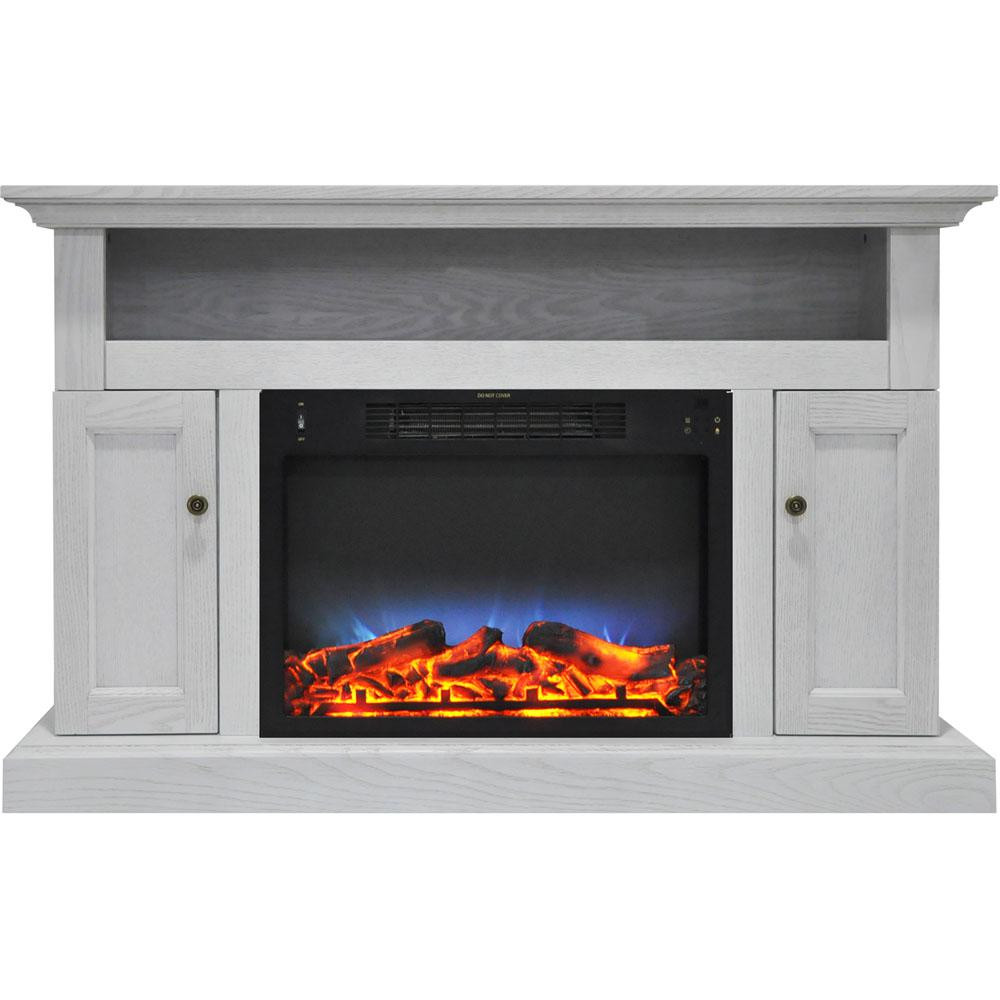 Led Electric Fireplace
 Hanover Kingsford 47 in Electric Fireplace with Multi