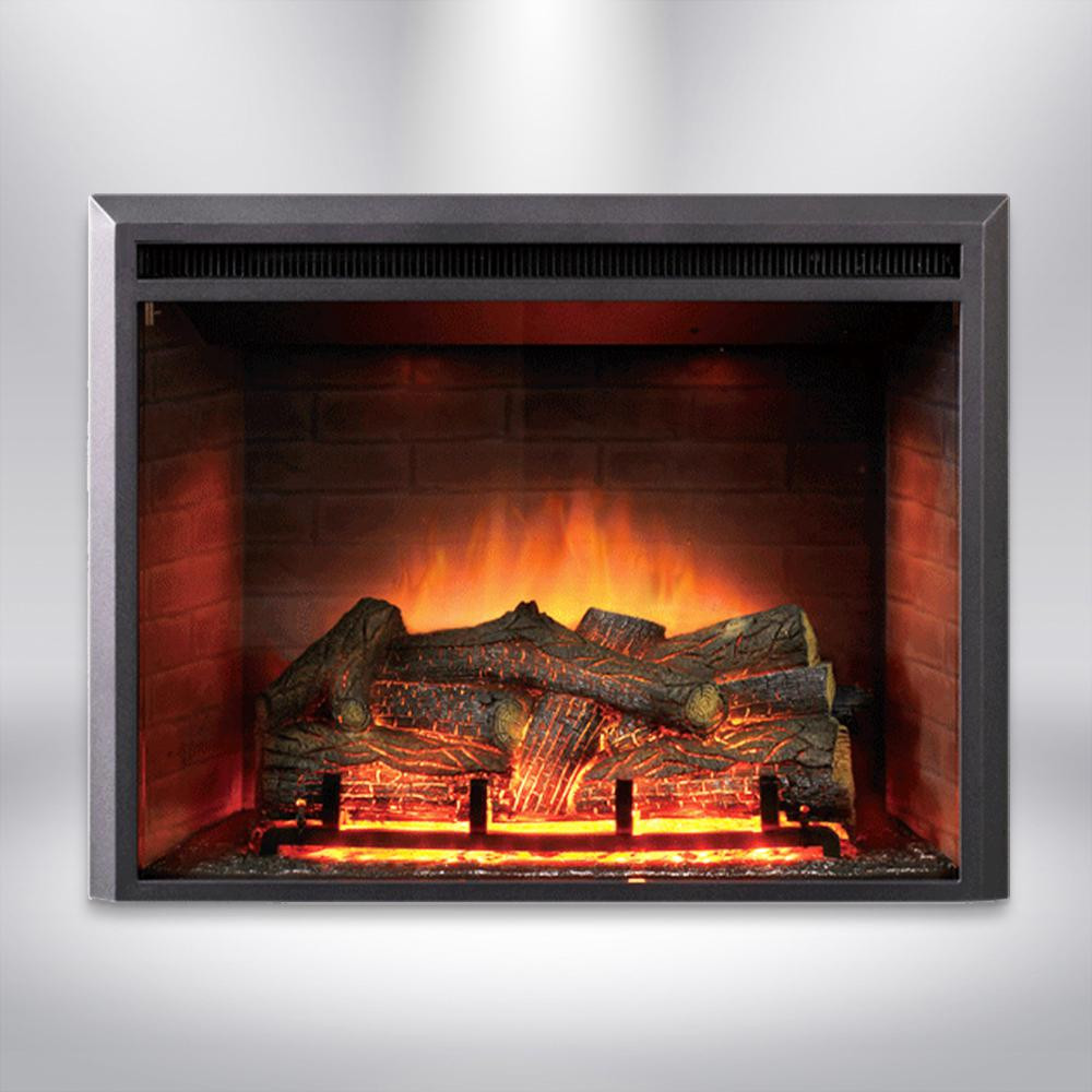 Led Electric Fireplace
 Dynasty Fireplaces 35 in LED Electric Fireplace Insert in