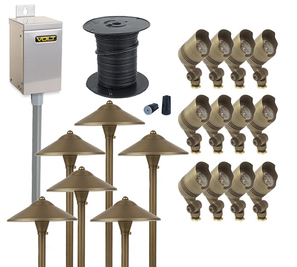 Led Landscape Lighting Kit
 VOLT Lighting Releases LED Landscape Lighting Kits