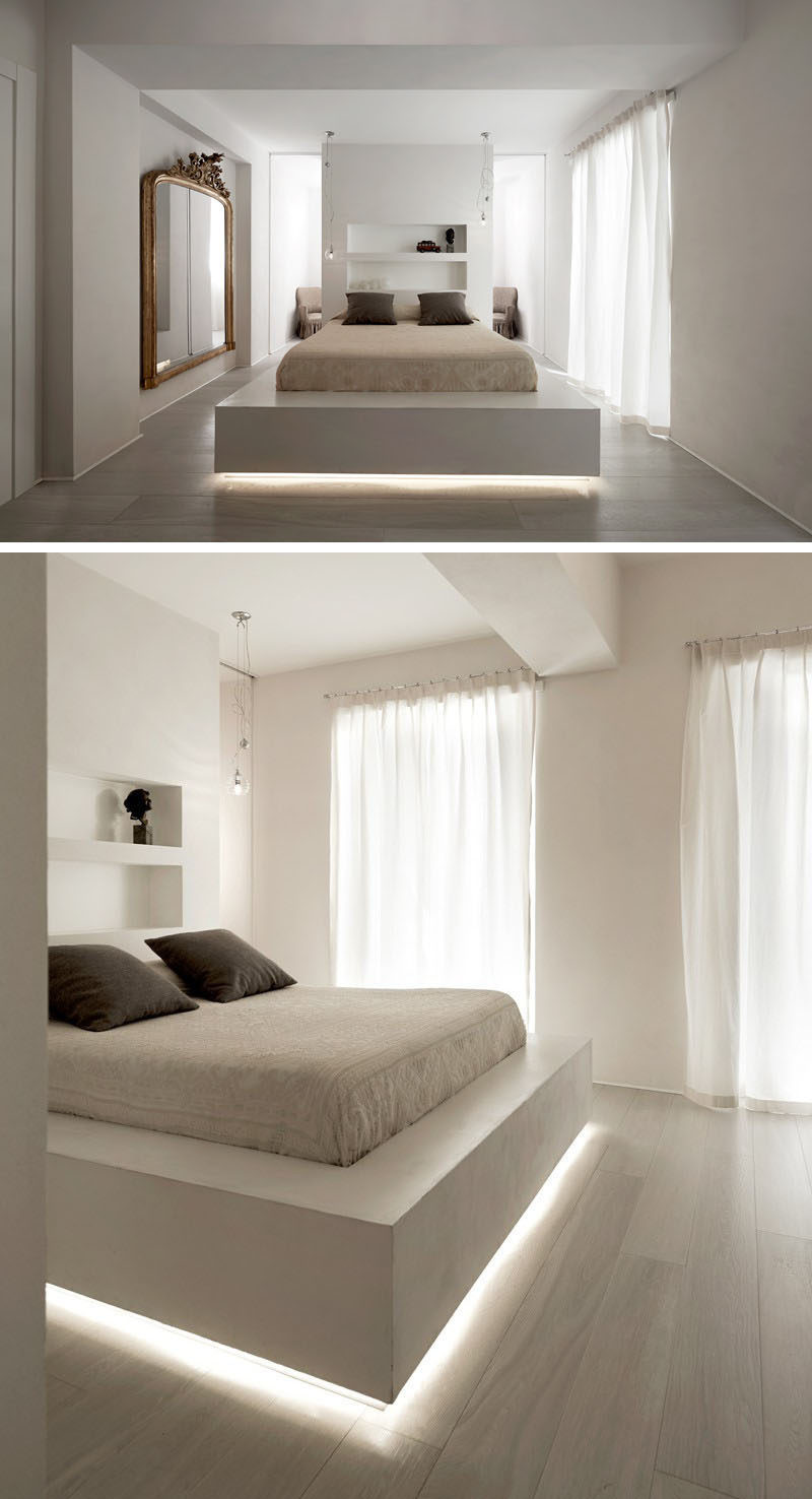 Led Lighting Bedroom
 9 Examples Beds With Hidden Lighting Underneath