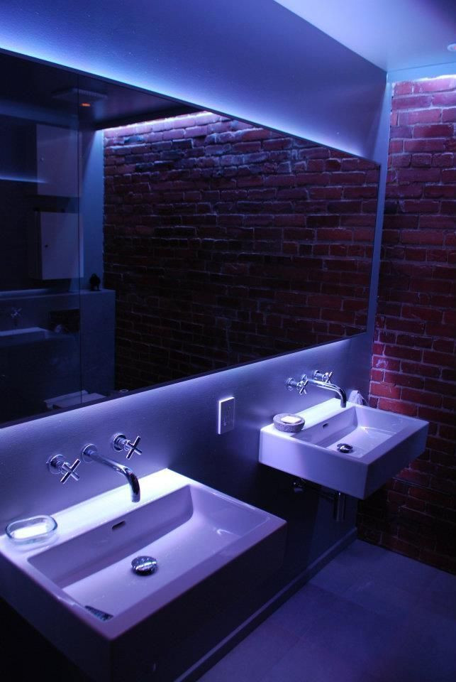 Led Lights For Bathroom
 8 best Led Strip Lights in Bathrooms images on Pinterest