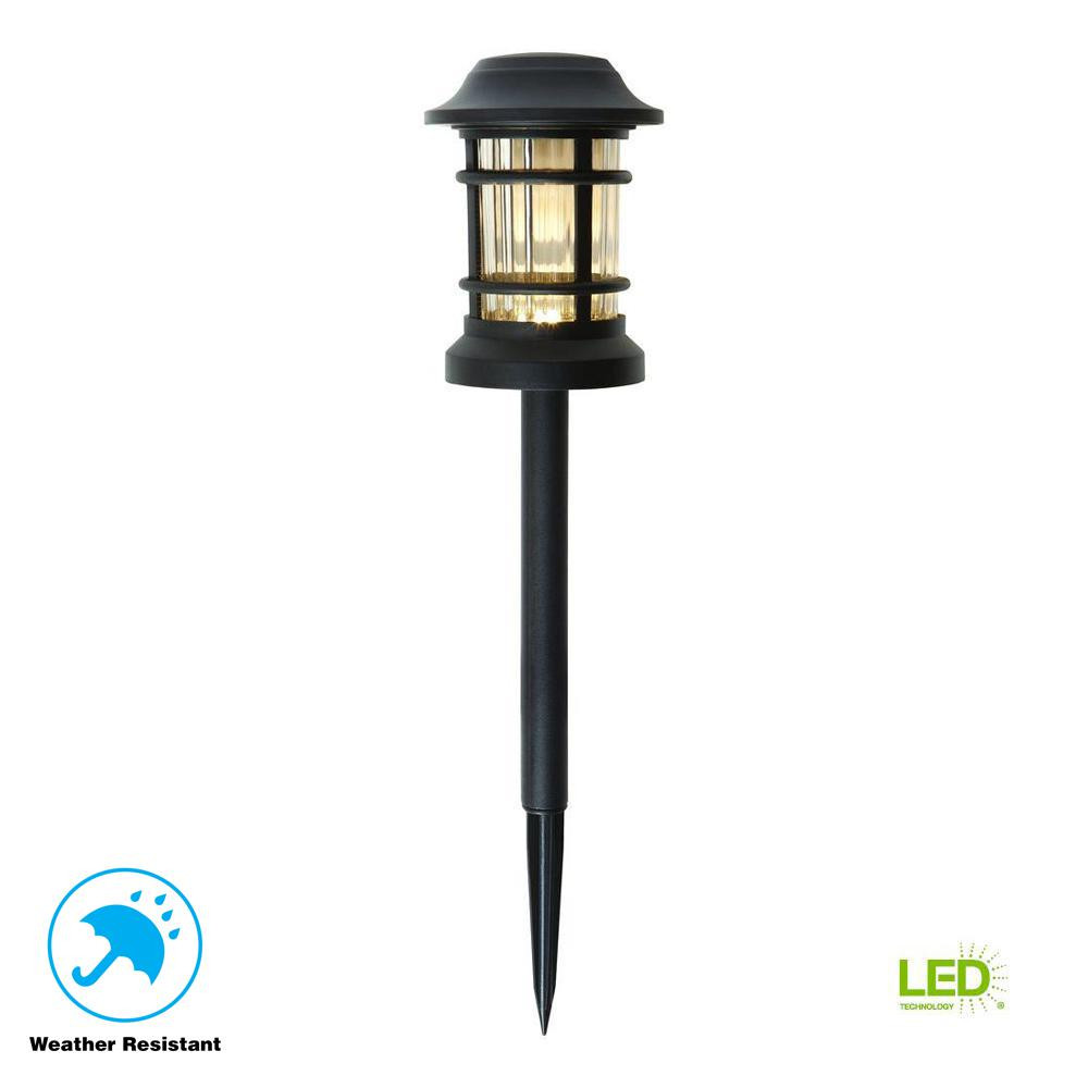 Led Low Voltage Landscape Lighting
 Hampton Bay Low Voltage Black Outdoor Integrated LED