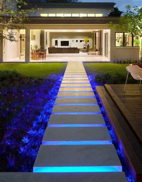 Led Outdoor Landscape Lighting
 Modern garden lighting ideas – awesome LED landscape lighting