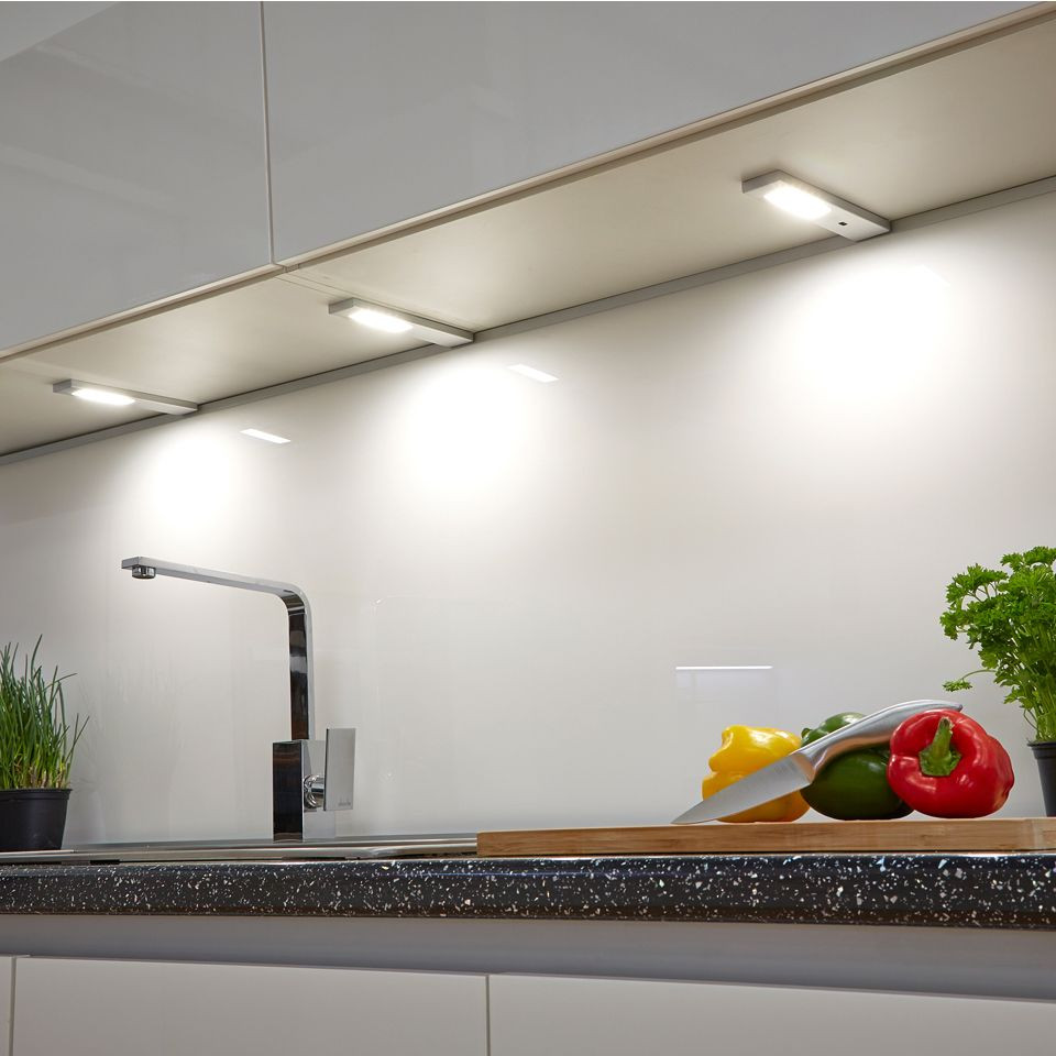 Led Under Cabinet Kitchen Lights
 SLS Quadra Under Cabinet Light With Sensor