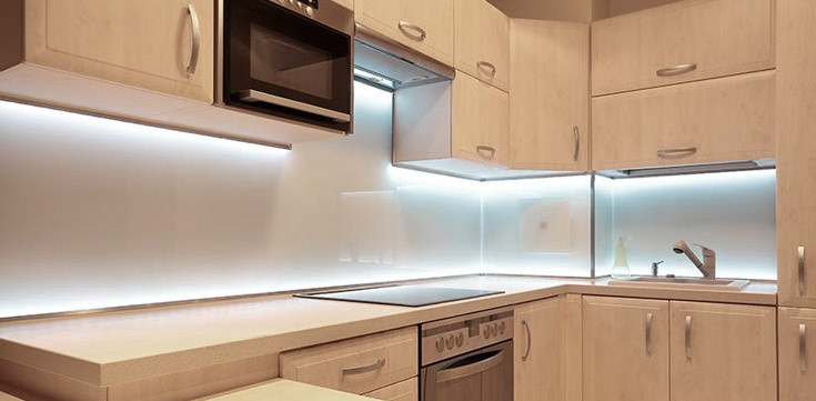 Led Under Kitchen Cabinet Lights
 How to Install LED Under Cabinet Lighting [Kitchen