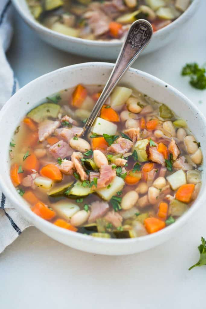 Leftover Ham Soup Recipes
 Slow Cooker Leftover Ham Bone Soup Tastes Better From