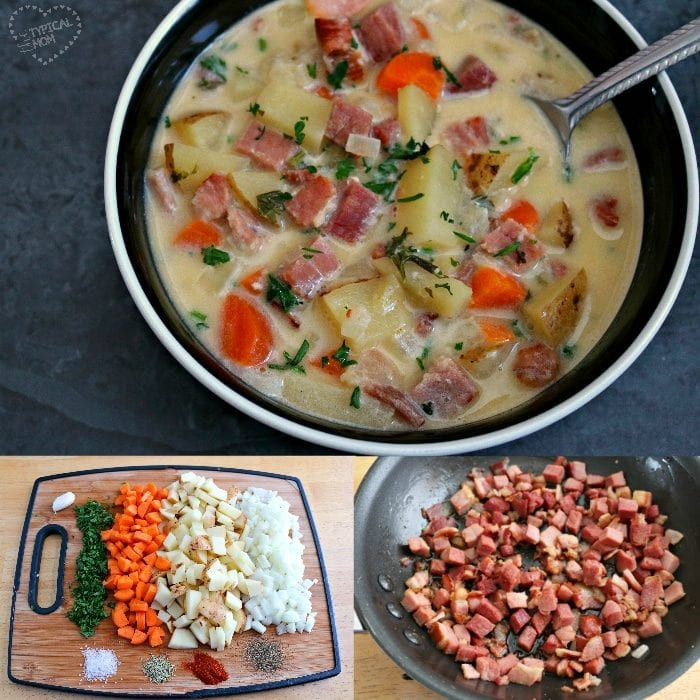 Leftover Ham Soup Recipes
 Ham and Potato Soup · The Typical Mom