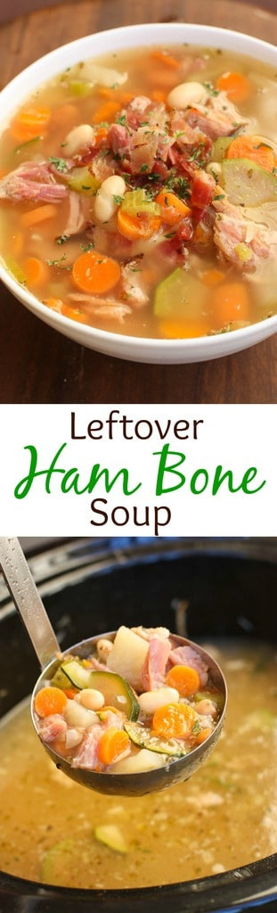 Leftover Ham Soup Recipes
 Slow Cooker Leftover Ham Bone Soup Tastes Better From