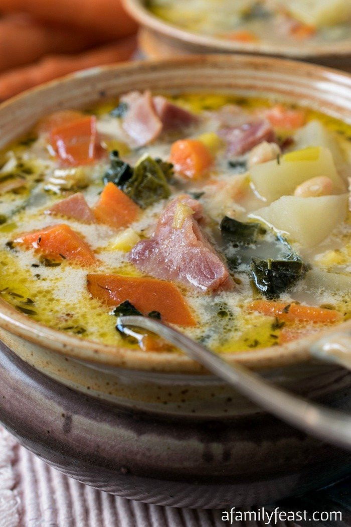 Leftover Ham Soup Recipes
 Ham and Ve able Soup A Family Feast