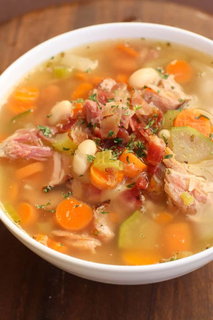 Leftover Ham Soup Recipes
 Slow Cooker Leftover Ham Bone Soup Tastes Better From