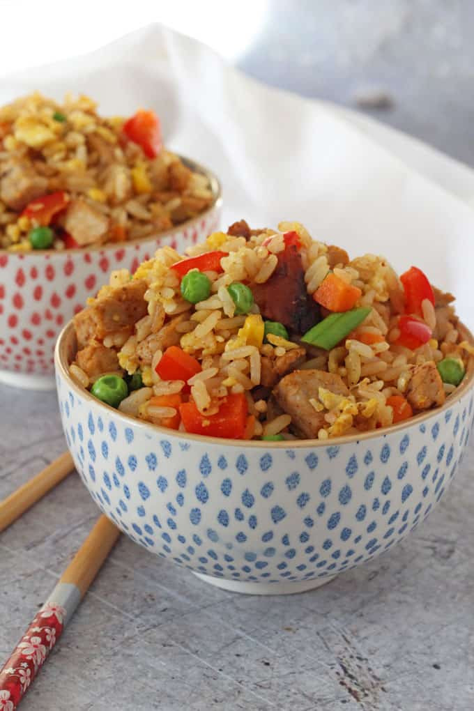 Leftover Pork Recipes Chinese
 Chinese Pork Fried Rice My Fussy Eater