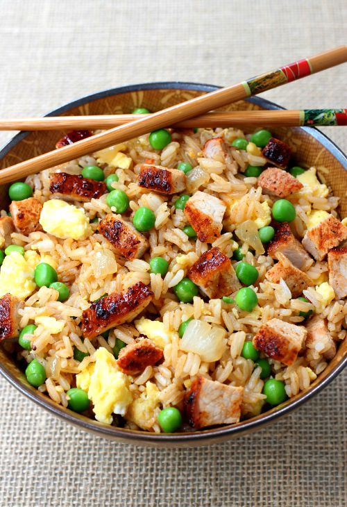 Leftover Pork Recipes Chinese
 BBQ Pork Fried Rice Mantitlement