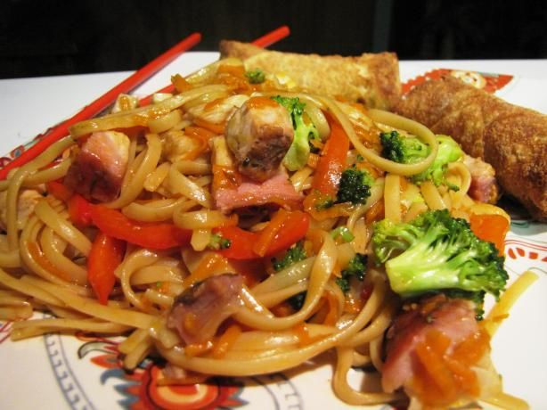 Leftover Pork Recipes Chinese
 Pork Lo Mein Recipe