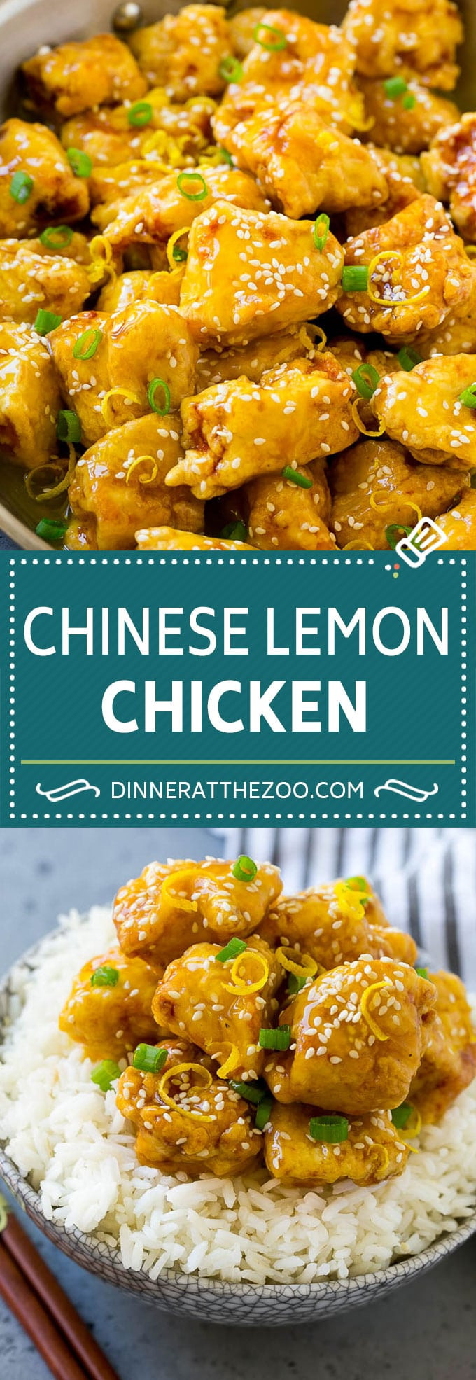 Lemon Chicken Recipes Chinese
 Chinese Lemon Chicken Dinner at the Zoo