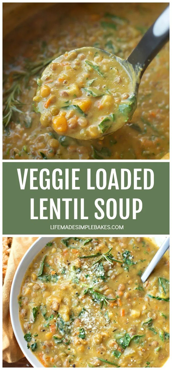 Lentil Recipes Not Soup
 Veggie Loaded Lentil Soup Recipe