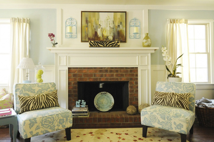 Leopard Decor For Living Room
 19 Blue Living Room Designs Decorating Ideas