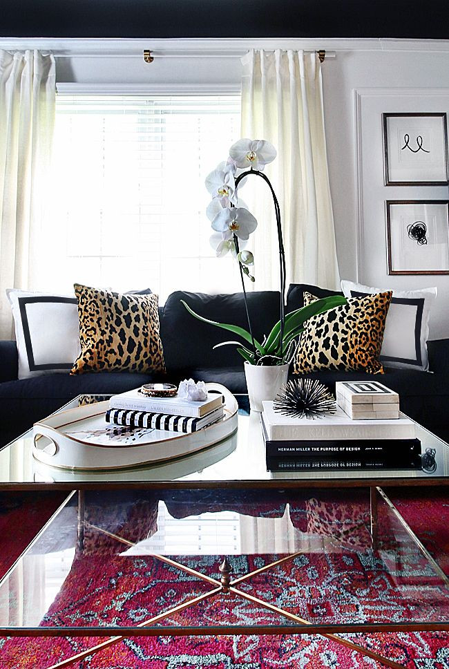 Leopard Decor For Living Room
 Leopard is a Neutral Living Room Stying