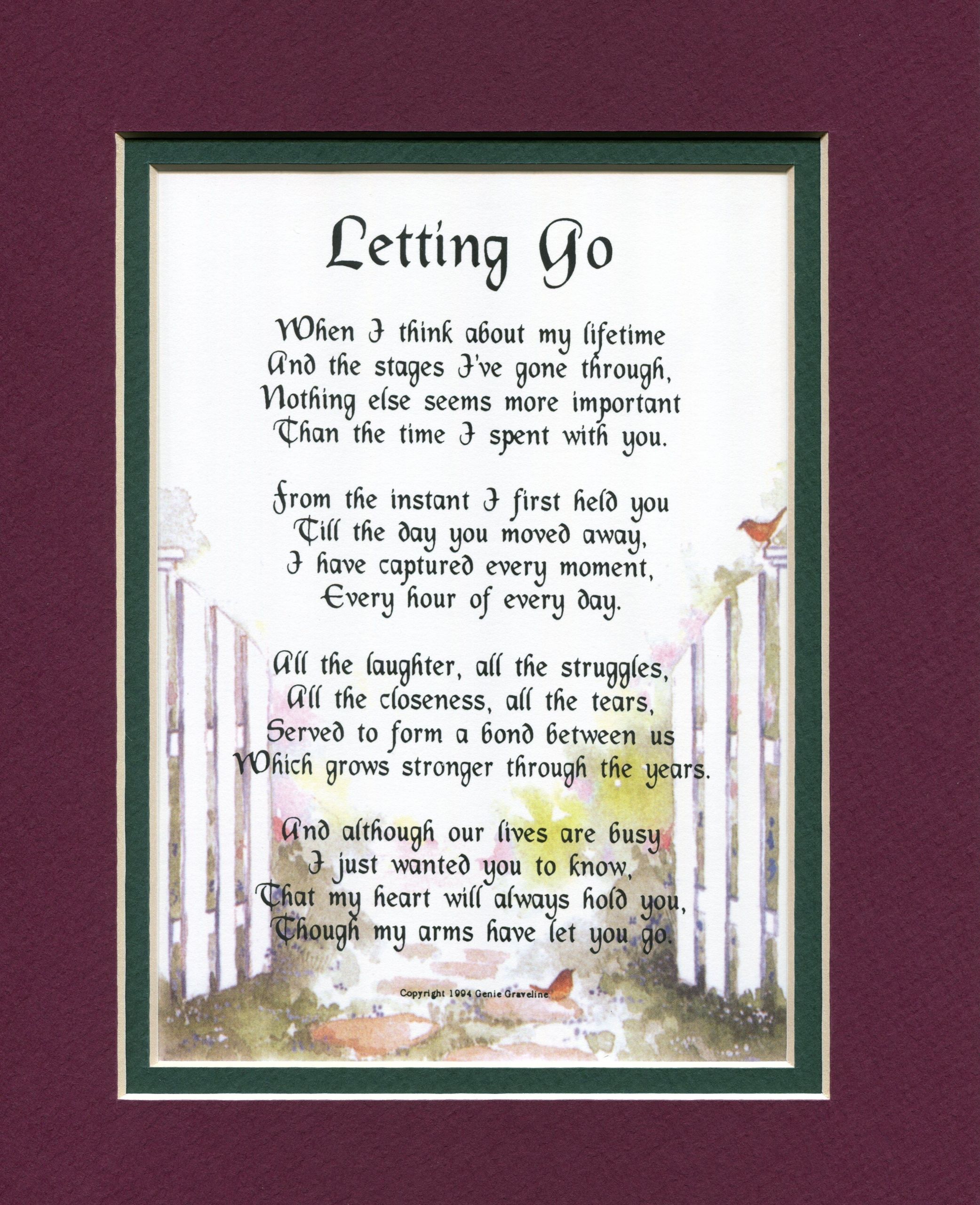 Letting Go Of Your Grown Child Quotes
 Letting Go Grown Children Genie s Poems Pinterest