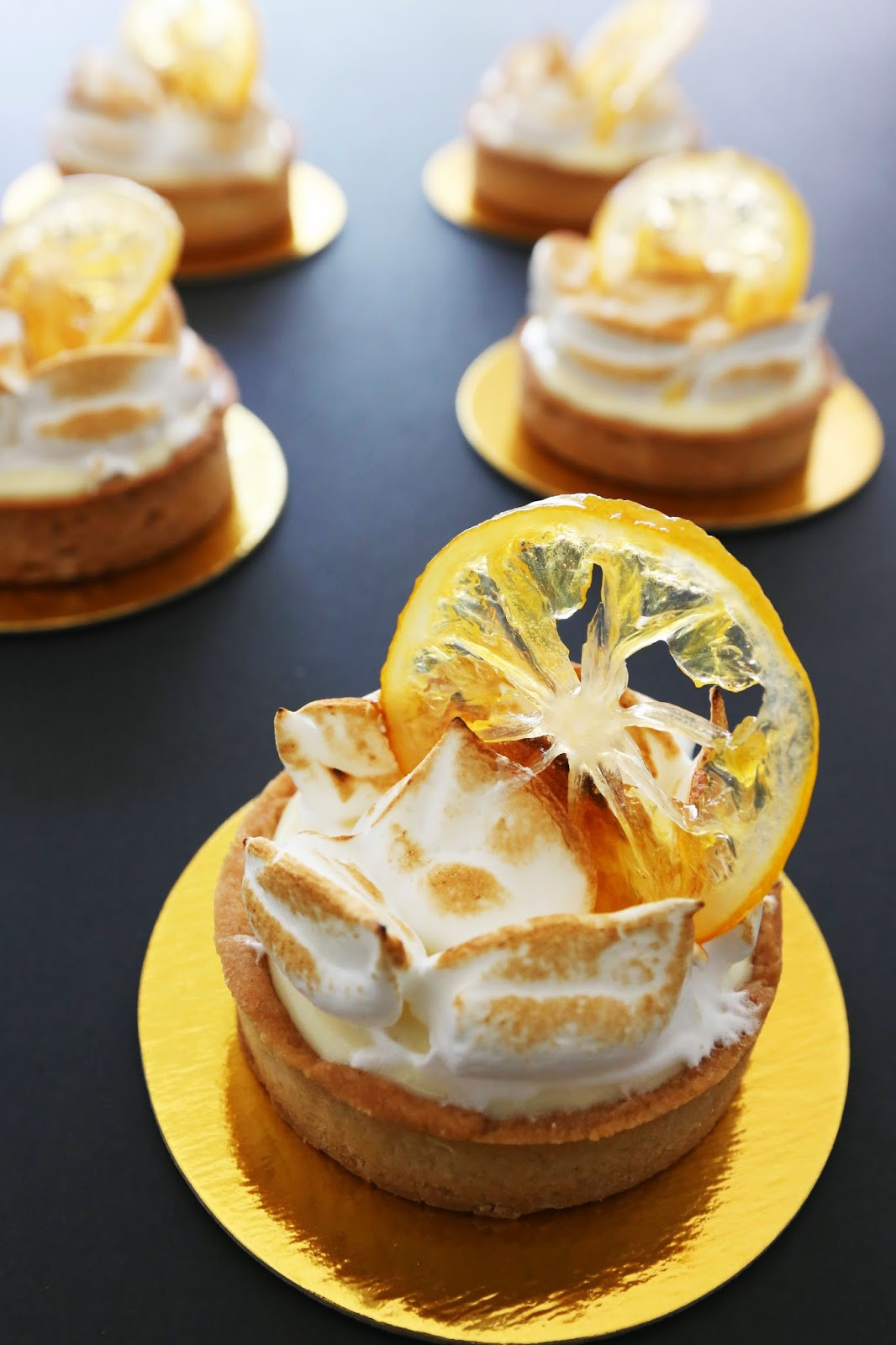 Libby'S Gourmet Desserts
 Gourmet Baking Meyer Lemon Tart with Can d Lemon and Peel