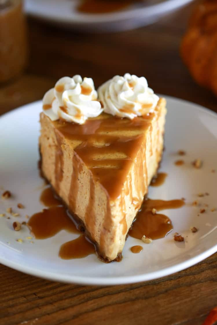 Libby'S Pumpkin Cheesecake Recipe
 Pumpkin Cheesecake with Caramel Sauce