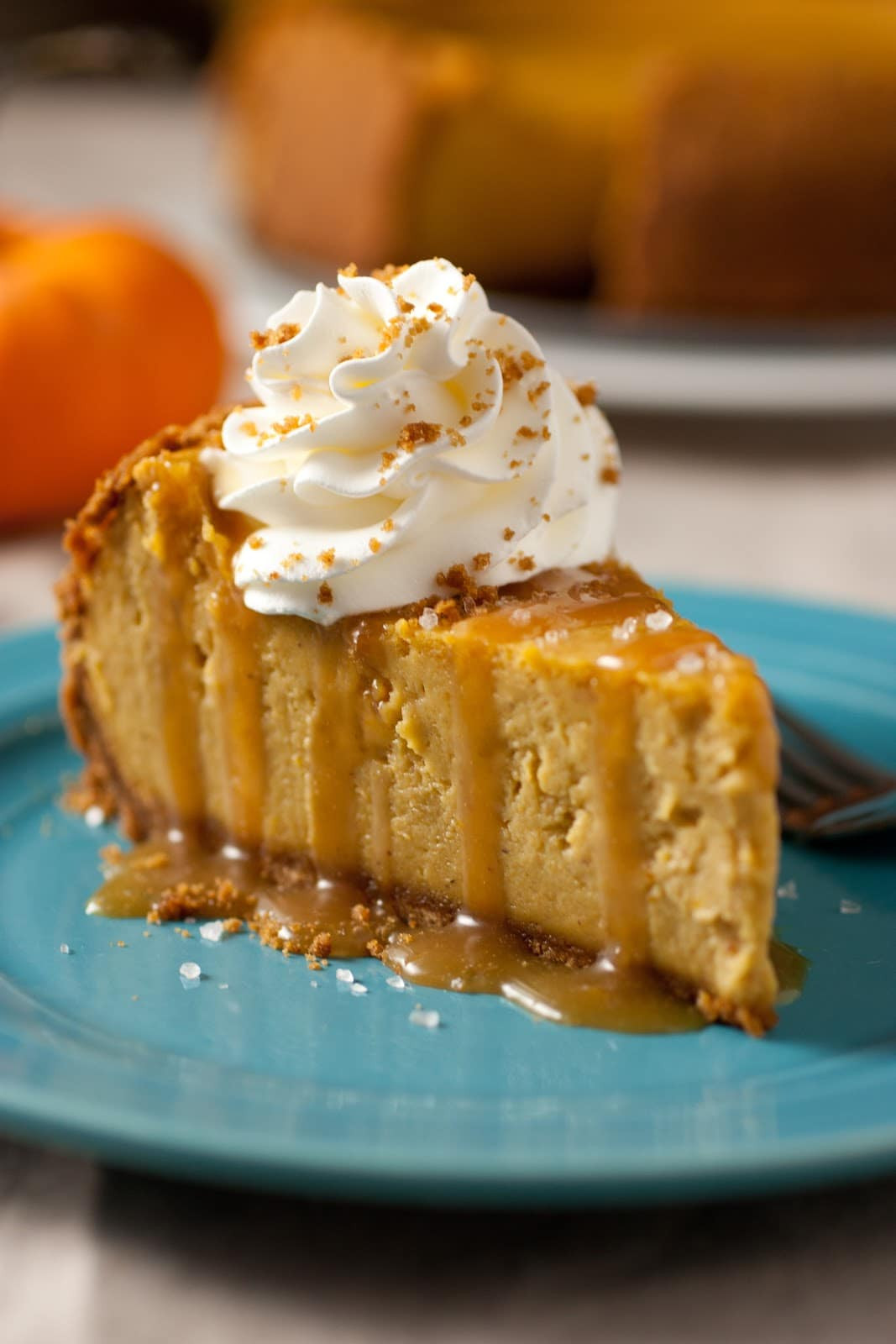 Libby'S Pumpkin Cheesecake Recipe
 Pumpkin Cheesecake with Salted Caramel Sauce Cooking Classy