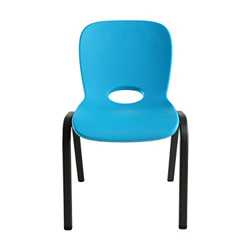 Lifetime Kids Chair
 Lifetime Kids Stacking Chair 4 Pack Glacier Blue