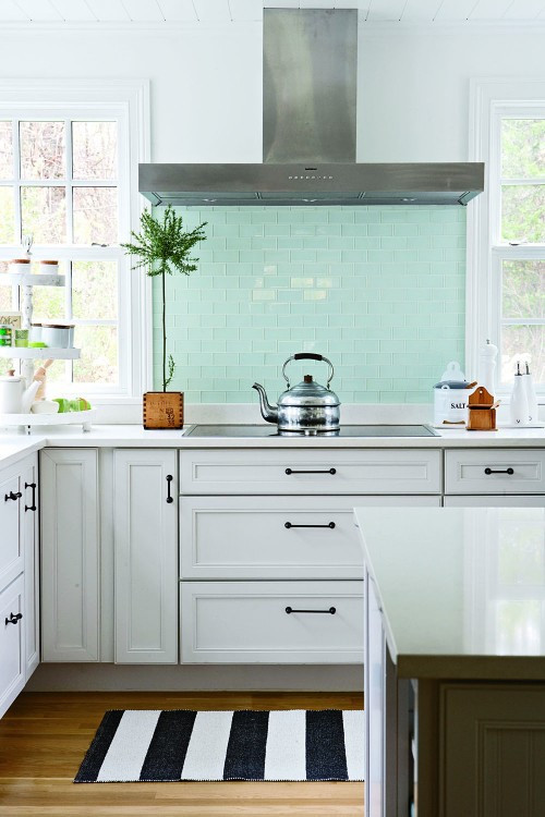 Light Blue Kitchen Backsplash
 Color Roundup Using Sky Blue in Interior Design The