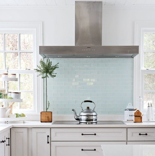 Light Blue Kitchen Backsplash
 Modern Backsplash Ideas — Eatwell101