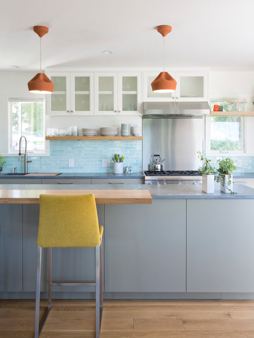 Light Blue Kitchen Backsplash
 Light Blue Backsplash Ideas Remodel and Decor