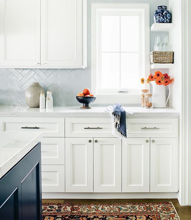 Light Blue Kitchen Backsplash
 Pin by Louise Sullivan on Great Kitchens