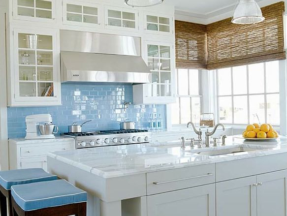 Light Blue Kitchen Backsplash
 Light Blue Kitchen Backsplash Tile Kitchen Page