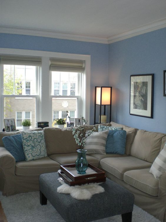 Light Blue Living Room Ideas
 33 Cool Brown And Blue Living Room Designs DigsDigs