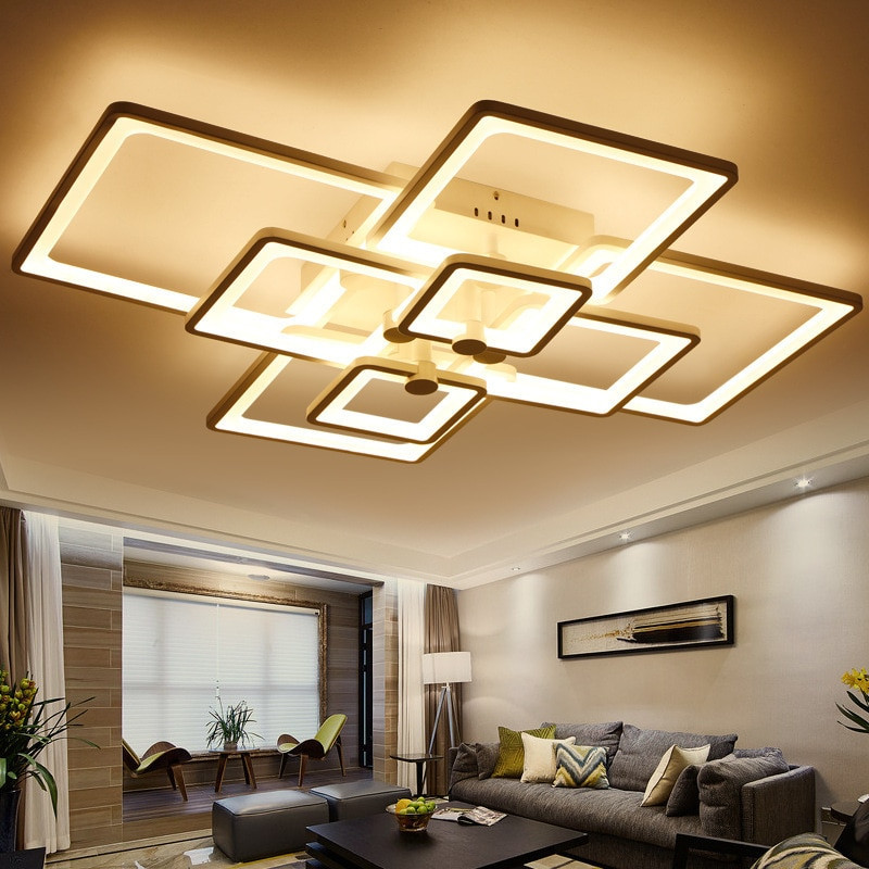 Light Fixtures Living Room
 Surface Mounted Light Modern Led Ceiling Lights For Living