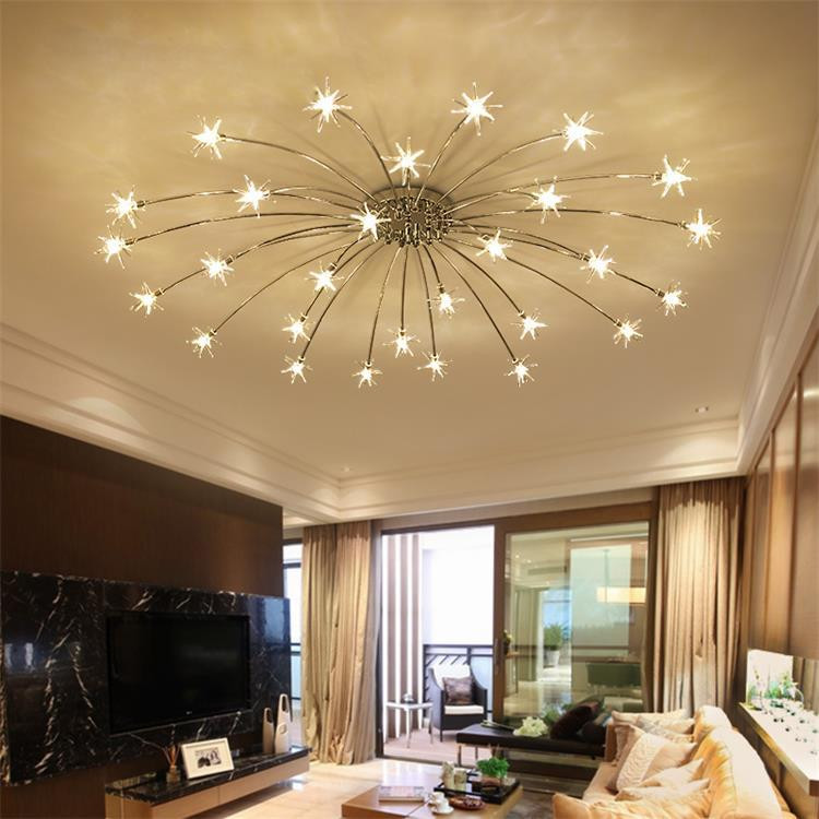 Light Fixtures Living Room
 Creative Chandelier Ceiling Bedroom Living Room Modern